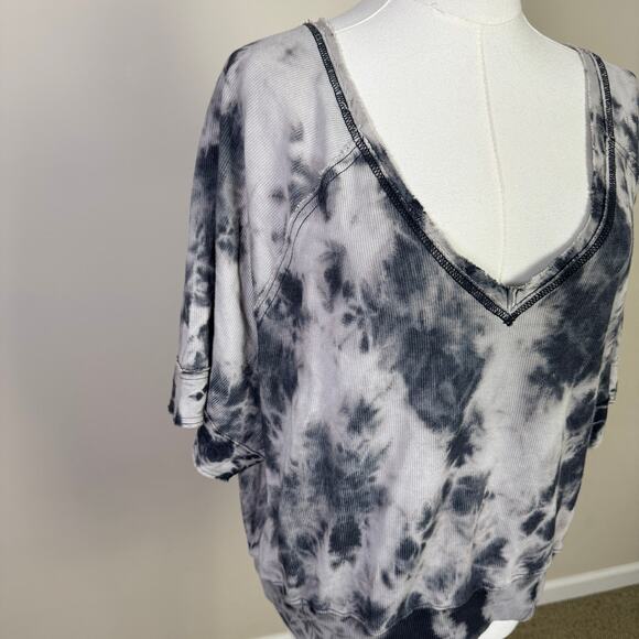 Free People Main Squeeze Hacci Tie Dye TOP US Women's M - Picture 4 of 9